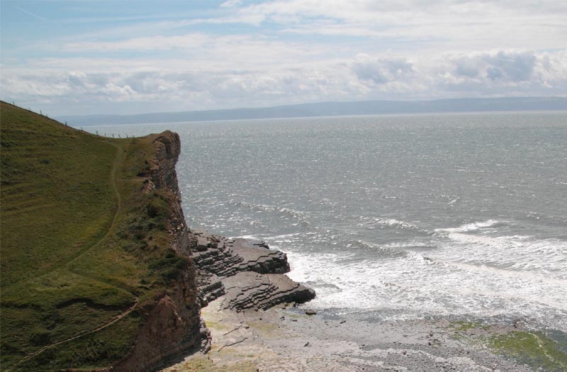 Clifftop view