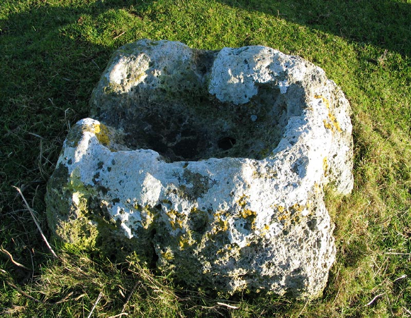 Stone Cross Base