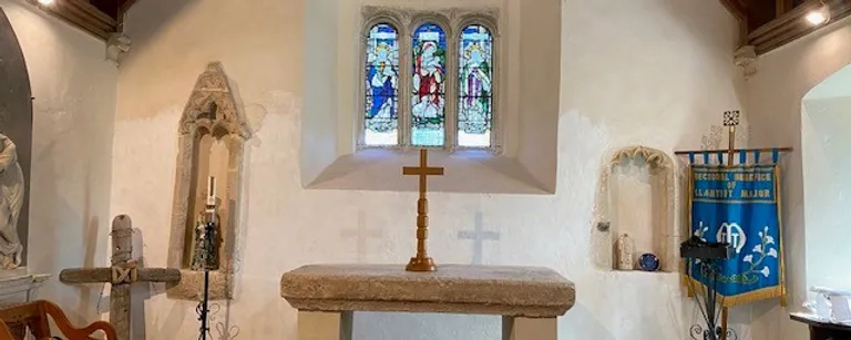 View of the altar