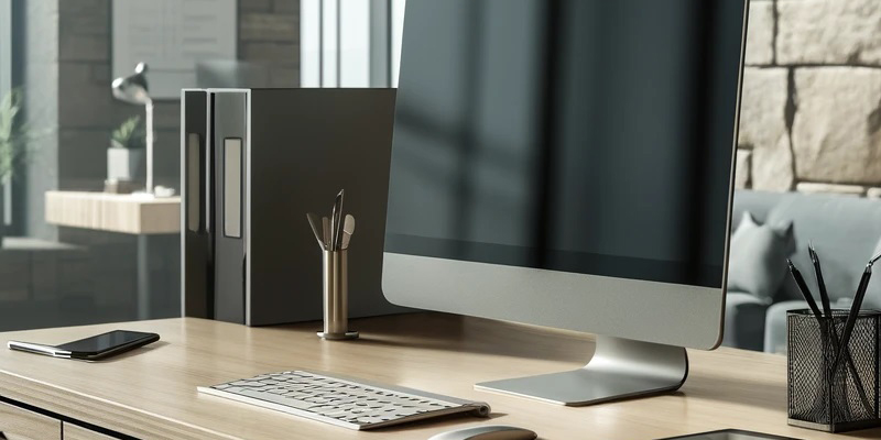 Image of an office desk