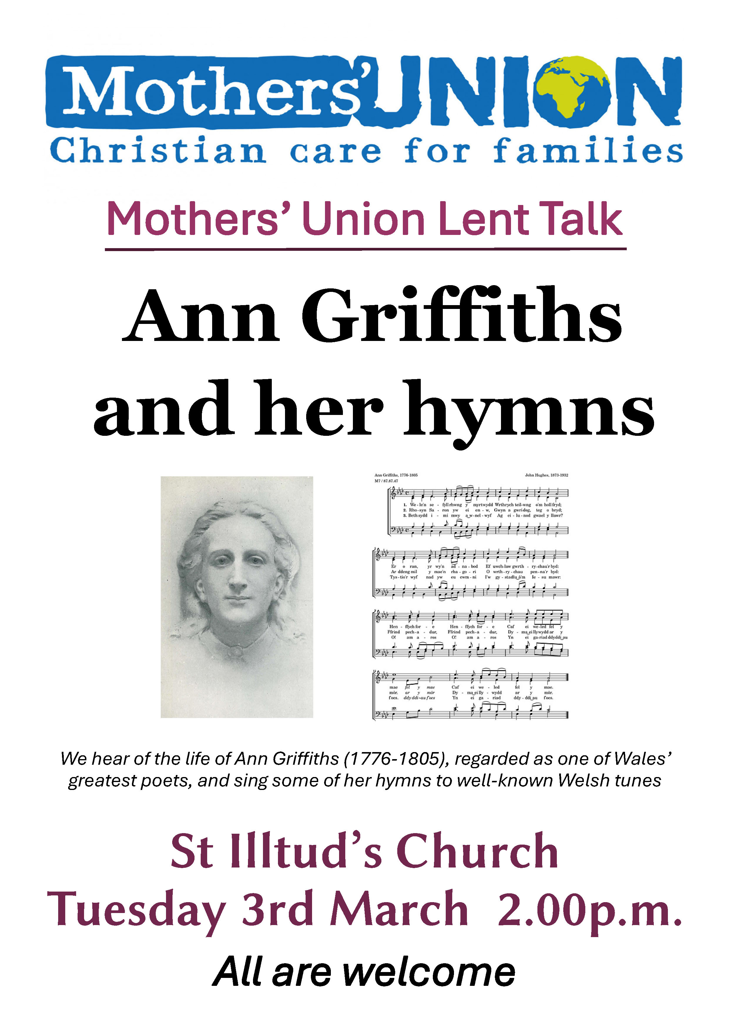 MU Lent Talk 2026 poster