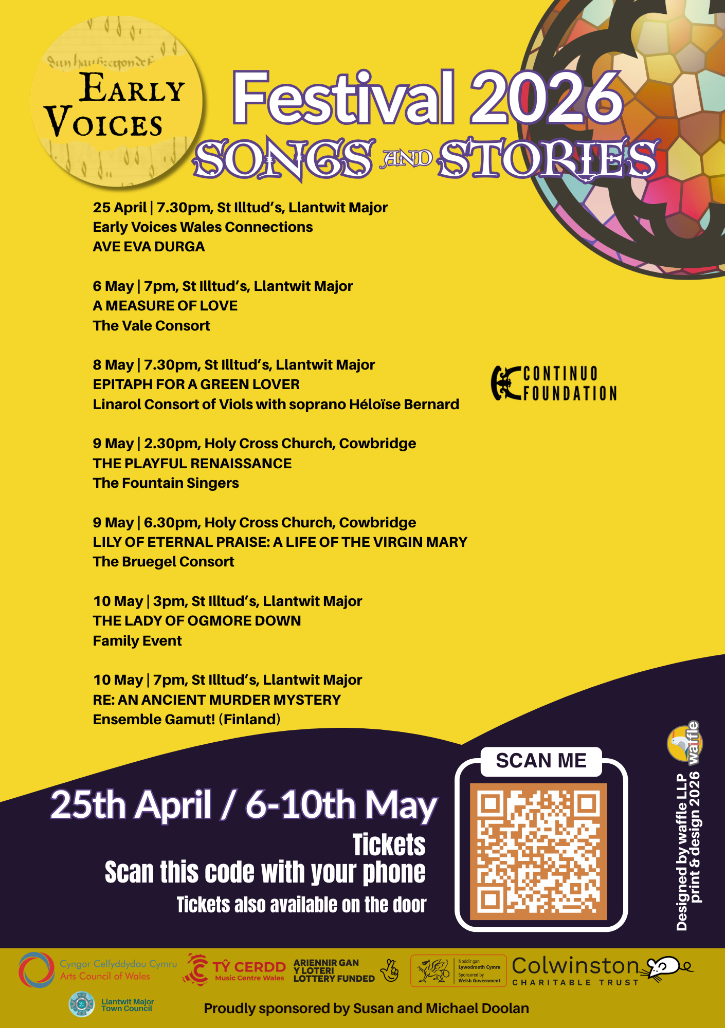 Early Voices 2026 flyer