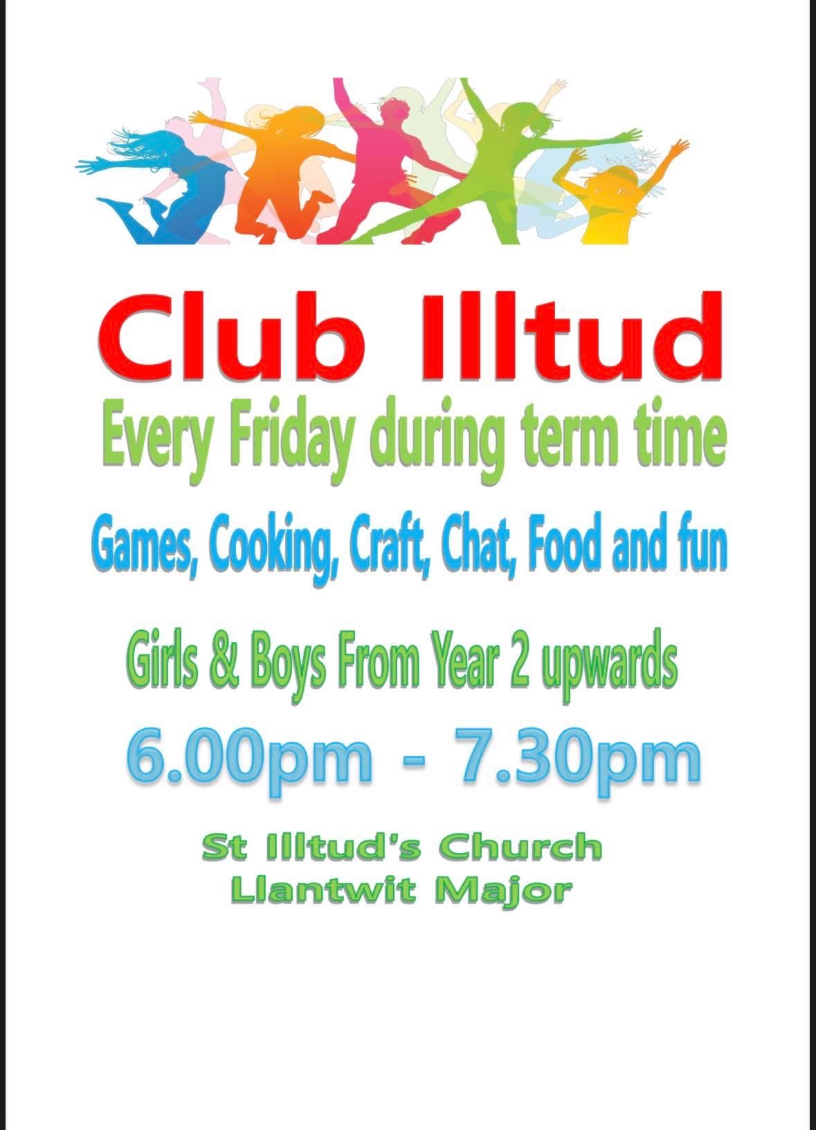 Club Illtud Poster Weekly Emai
