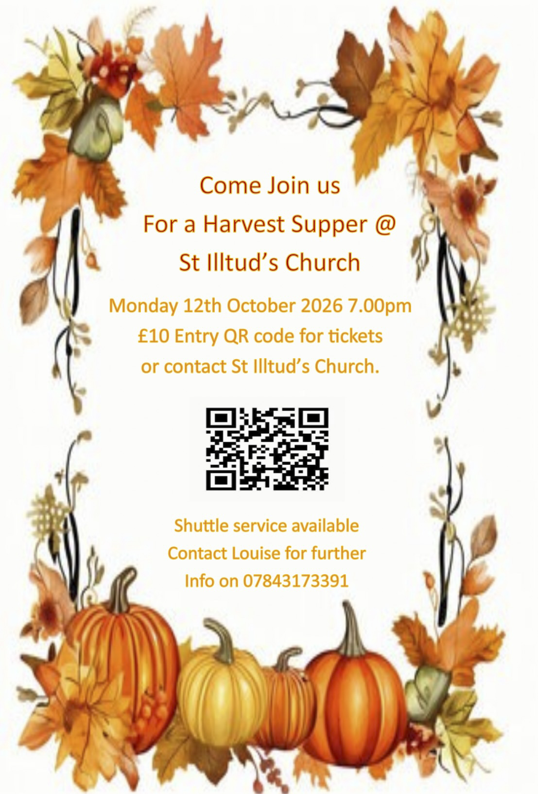 Harvest Supper 2026